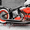 Tampang Sangar Hotrod Harley-Davidson